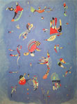 Vasilii Kandinsky Bleu ciel reproduction de tableau
