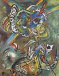 Vasilii Kandinsky Crépuscule reproduction de tableau