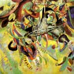 Vasilii Kandinsky Fugue reproduction de tableau