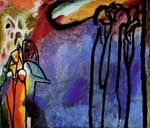 Vasilii Kandinsky Improvisation 19 reproduction de tableau