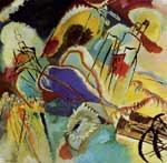 Vasilii Kandinsky Improvisation 30 (canons) reproduction de tableau