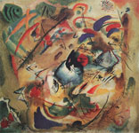 Vasilii Kandinsky Improvisation. Rêveur reproduction de tableau