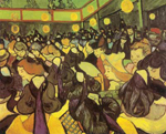 Vincent Van Gogh La salle de danse à Arles reproduction de tableau