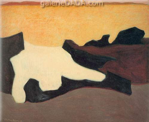Milton Avery,  Sunset Fine Art Reproduction Oil Painting