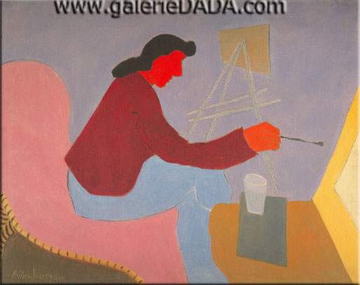 Milton Avery,  Female Painter Fine Art Reproduction Oil Painting