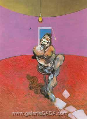 Francis Bacon,  Portrait of George Dyer Talking Fine Art Reproduction Oil Painting
