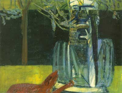 Francis Bacon,  Figures in a Garden Fine Art Reproduction Oil Painting