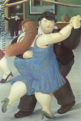 Fernando Botero,  Dancers Fine Art Reproduction Oil Painting