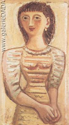 Massimo Campigli,  Figure Fine Art Reproduction Oil Painting