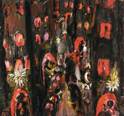 Otto Dix,  The Street of Brothels Fine Art Reproduction Oil Painting