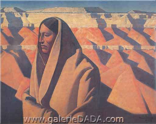 Maynard Dixon,  Earth Knower Fine Art Reproduction Oil Painting