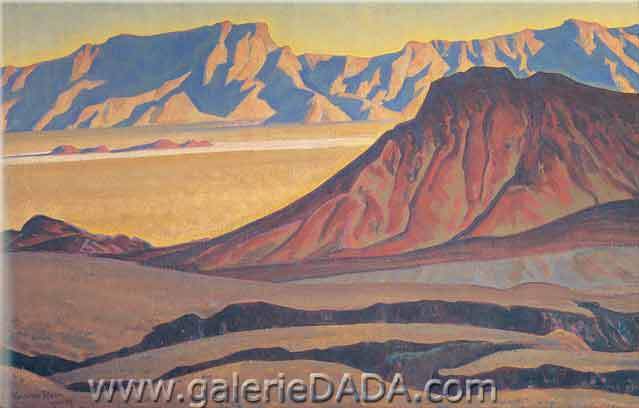 Maynard Dixon,  Iron Mountains Fine Art Reproduction Oil Painting
