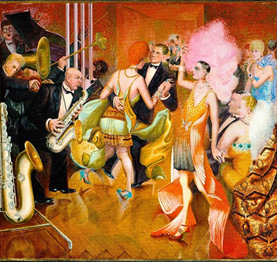 Otto Dix,  Metropolis Fine Art Reproduction Oil Painting