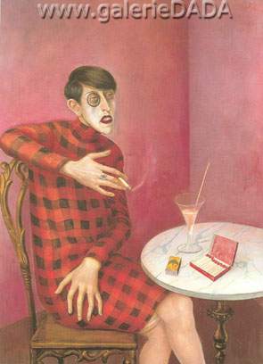 Otto Dix,  Sylvia van Harden Fine Art Reproduction Oil Painting