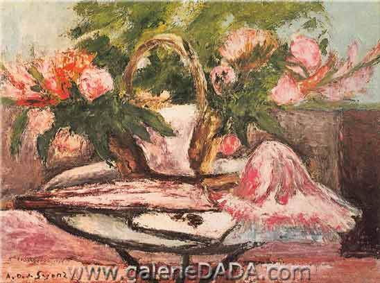 Andre Dunoyer de Segonzac,  Gladiolas Fine Art Reproduction Oil Painting