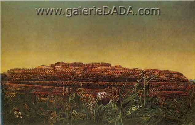Max Ernst,  The Entire City Fine Art Reproduction Oil Painting