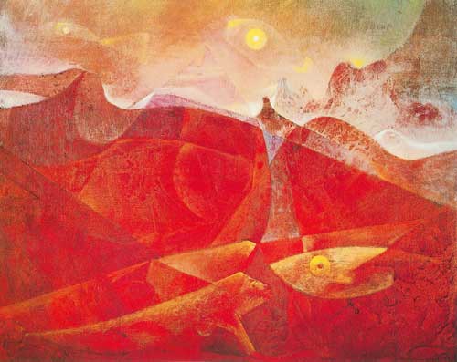 Max Ernst,  Colorado of Medusa Fine Art Reproduction Oil Painting