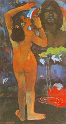 Paul Gauguin,  The Moon and Earth Fine Art Reproduction Oil Painting