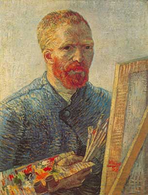 Vincent Van Gogh,  Self-Portrait Fine Art Reproduction Oil Painting