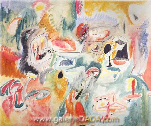 Arshile Gorky,  Year after Year Fine Art Reproduction Oil Painting