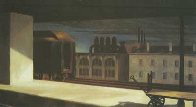 Edward Hopper,  Dawn in Pennsylvania Fine Art Reproduction Oil Painting