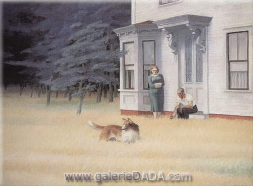 Edward Hopper,  Cape Cod Evening Fine Art Reproduction Oil Painting