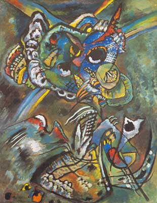 Vasilii Kandinsky,  Twilight Fine Art Reproduction Oil Painting