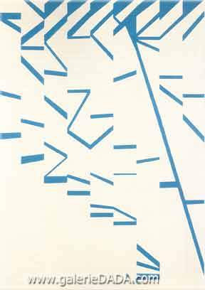 Ellsworth Kelly,  La Combe III Fine Art Reproduction Oil Painting