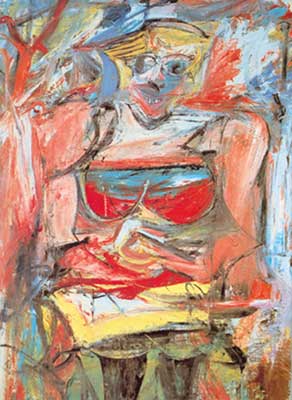 Willem De Kooning,  Woman V Fine Art Reproduction Oil Painting