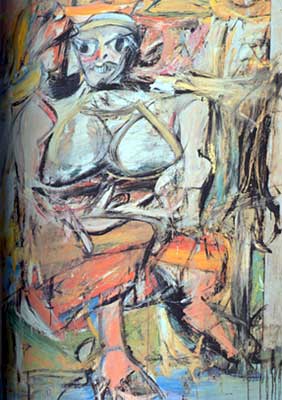 Willem De Kooning,  Woman 1 Fine Art Reproduction Oil Painting