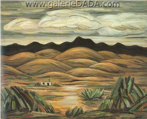 Marsden Hartley,  Desert Scene Fine Art Reproduction Oil Painting