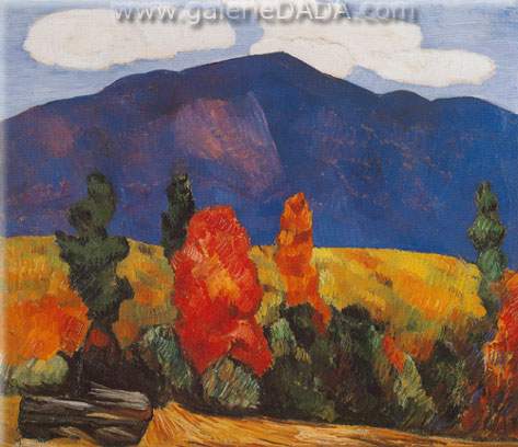 Marsden Hartley,  Franconia Notch Fine Art Reproduction Oil Painting