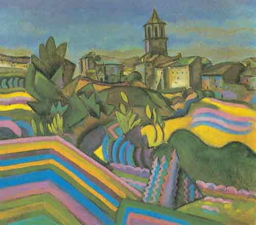 Joan Miro,  Prades the Village Fine Art Reproduction Oil Painting