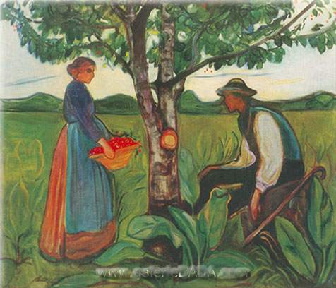 Edvard Munch,  Fertility Fine Art Reproduction Oil Painting
