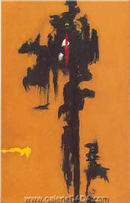 Clyfford Still,  Fall 1946 Fine Art Reproduction Oil Painting