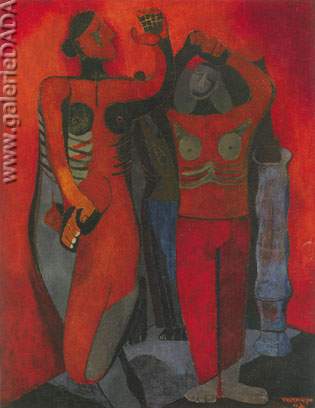 Rufino Tamayo,  Ballerinas Fine Art Reproduction Oil Painting