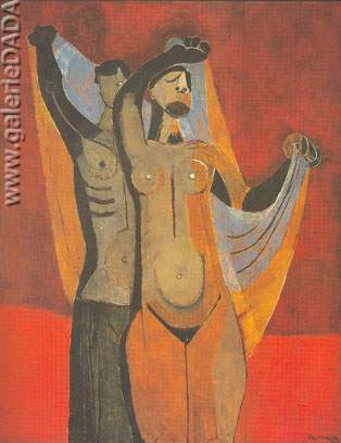 Rufino Tamayo,  Dancers Fine Art Reproduction Oil Painting