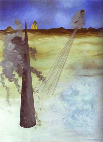 Yves Tanguy,  I Came Fine Art Reproduction Oil Painting