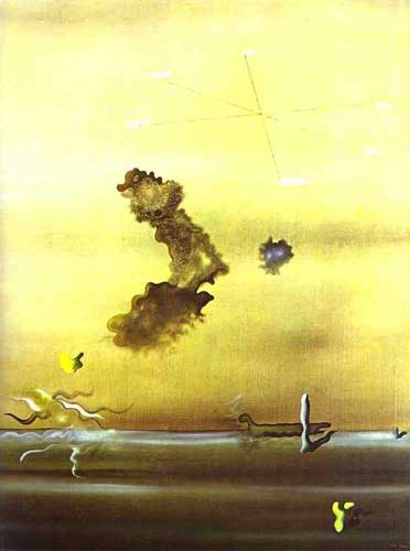 Yves Tanguy,  Outside Fine Art Reproduction Oil Painting