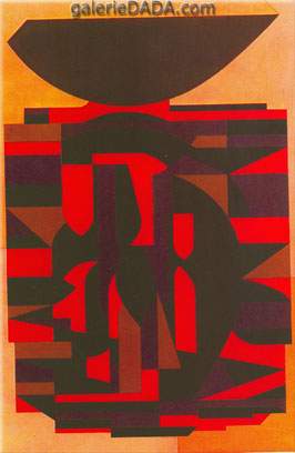 Victor Vasarely,  Siris Fine Art Reproduction Oil Painting