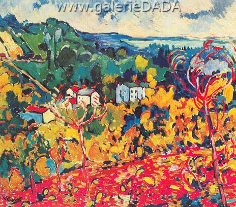Maurice de Vlaminck,  Bouvigal Fine Art Reproduction Oil Painting
