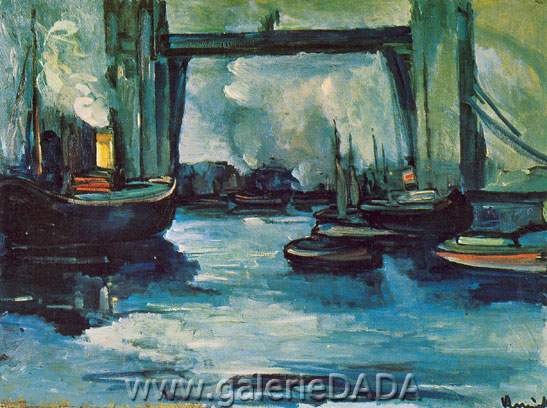Maurice de Vlaminck,  Tower Bridge Fine Art Reproduction Oil Painting
