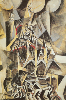 Max Weber,  Grand Central Station Fine Art Reproduction Oil Painting