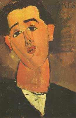 Amedeo Modigliani, Juan Gris Fine Art Reproduction Oil Painting