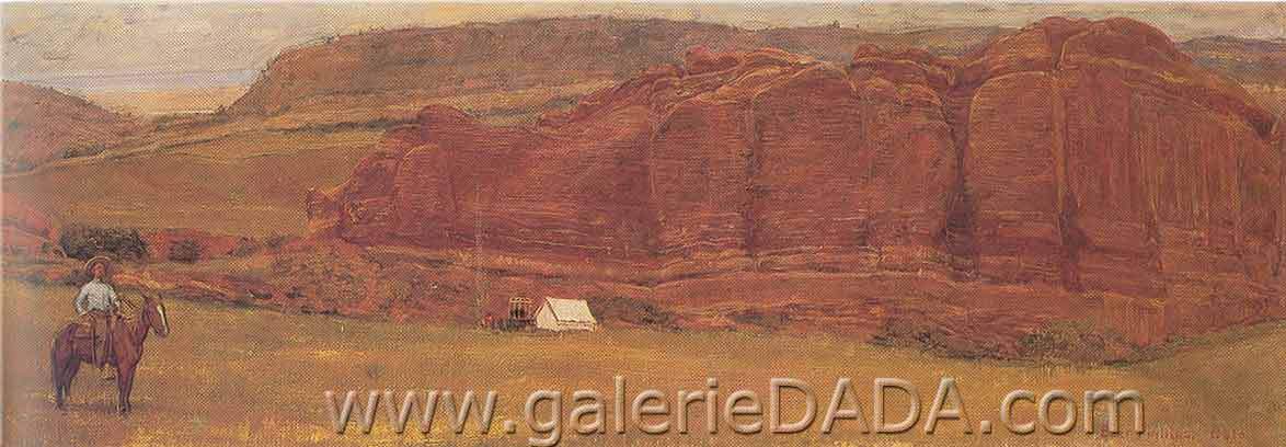 Bert Geer Phillips, Pueblo Indian Family Fine Art Reproduction Oil Painting