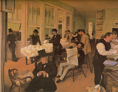 Edgar Degas, The Dance Foyer at the Opera Fine Art Reproduction Oil Painting