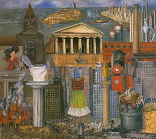 Frida Kahlo, My Dress Hangs There Fine Art Reproduction Oil Painting