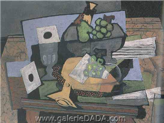 Georges Braque, Still Life with Violin Fine Art Reproduction Oil Painting