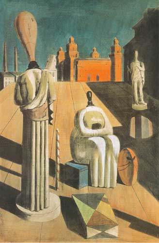 Georgio de Chirico, Mystery and Melancholy of a Street Fine Art Reproduction Oil Painting
