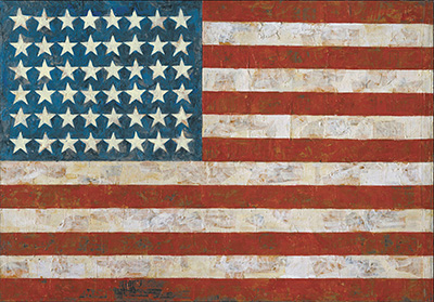 Jasper Johns, White Flag Fine Art Reproduction Oil Painting